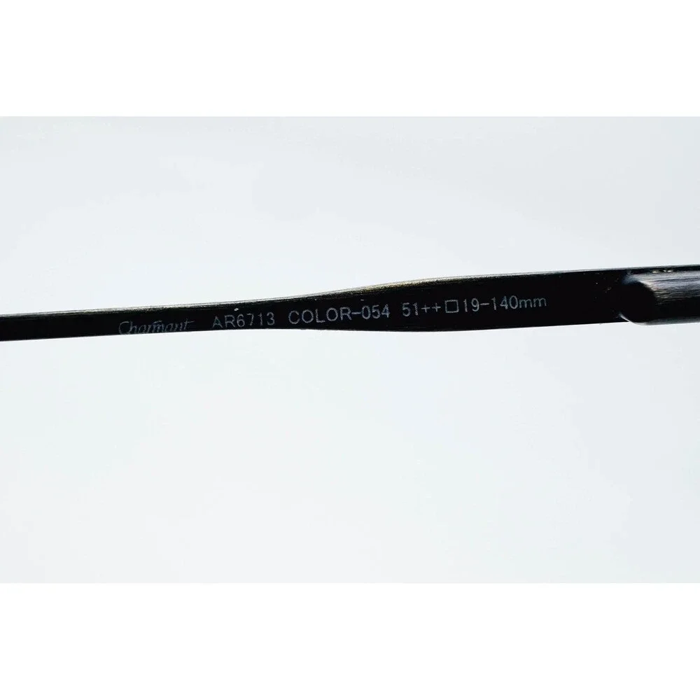 Charmant Aristar Eyeglass Frames Mens Black AR6713 51-19-140